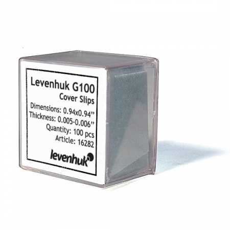 Krycí sklíčka Levenhuk G100 100 ks