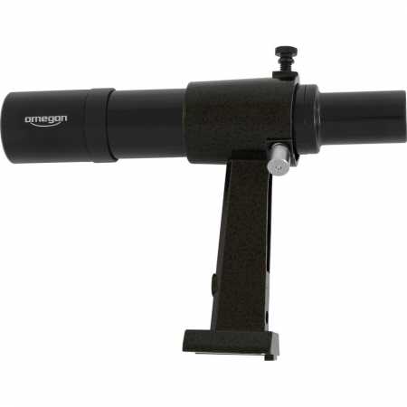 Hledáček Omegon 6x30 finder scope, black - provides an upright, non-reversed image
