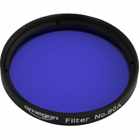 Filtr Omegon #80A 2&Prime; colour, blue