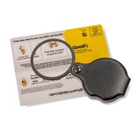 Zvetsovaci sklo lupa Carson Slide-Open 4x 48mm