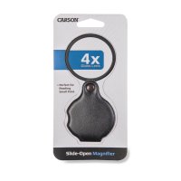 Zvetsovaci sklo lupa Carson Slide-Open 4x 48mm