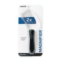 Zvetsovaci sklo Carson LED Lighted RimFreeTM 2x...