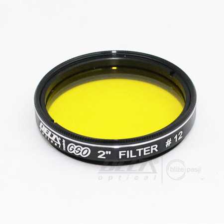 Filtr DeltaOptical žlutý #12 2&Prime;