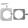 Filter Holder TS Optics for mounted low profile 2″ Filters for TS Filter Quick Changers