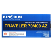 BAZAR - Hvězdářský/pozorovací dalekohled Binorum Traveler 70/400 AZ + Měsíční filtr
