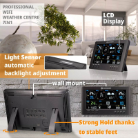 Meteostanice Bresser ClearView WiFi s cidlem 7-v-1