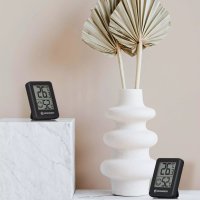 Teplomer a vlhkomer Bresser ClimaTrend Cerny sada...