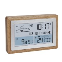 Meteostanice v barve dubu TFA OAK