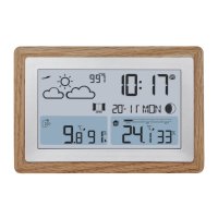 Meteostanice v barve dubu TFA OAK