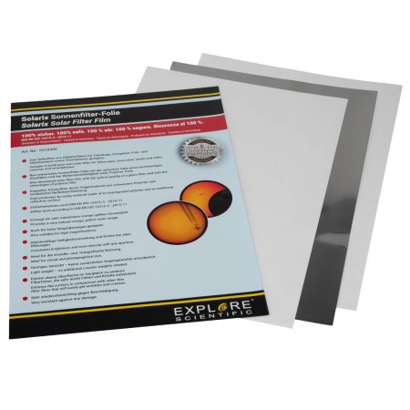 Slunecni filtr folie Explore Scientific Solarix...
